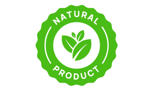 100 percent natural ingredients badge